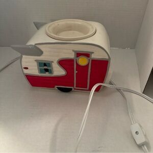 Scentsy Red and White Camper Warmer